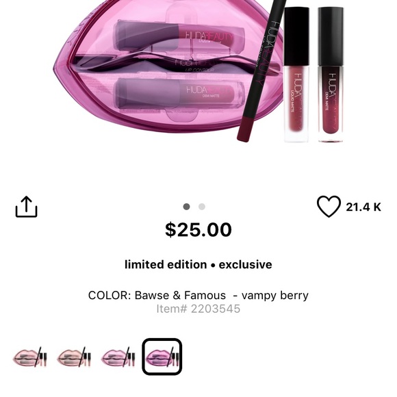 Makeup variety